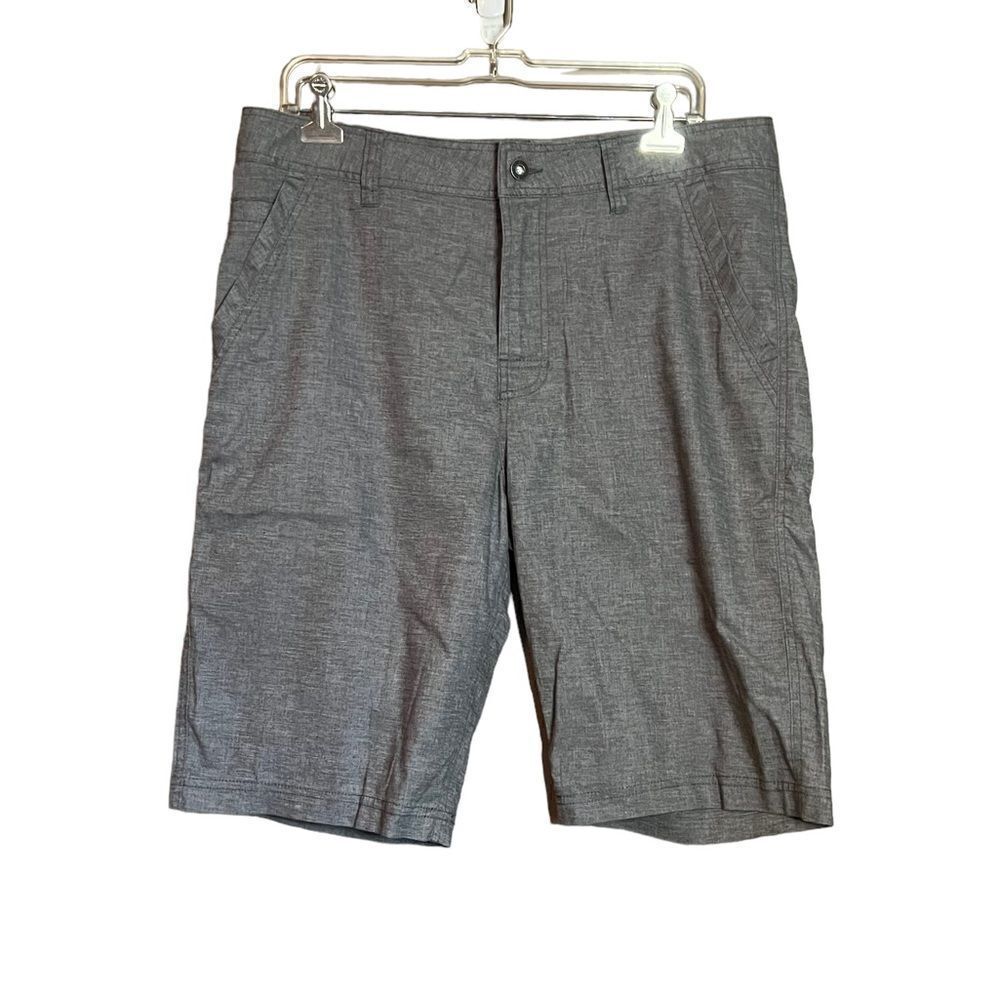 Prana grey hemp blend shorts. Size 33‎